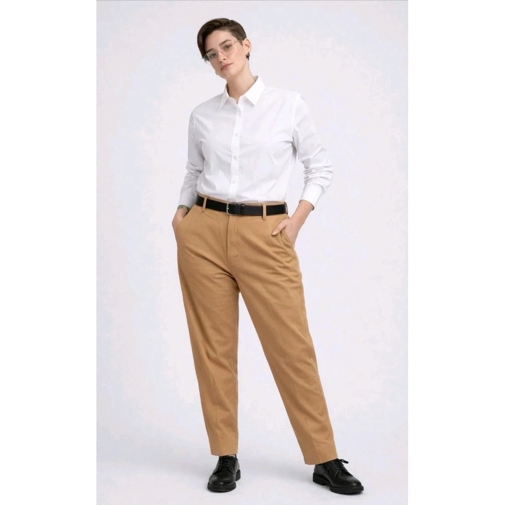 Wildfang The Essential Trouser Camel Size 20W Plus Size NEW
